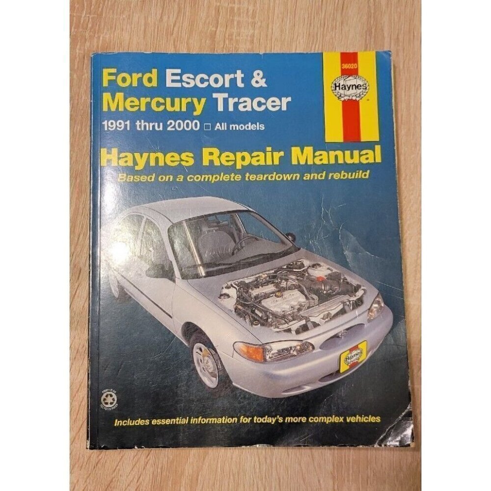 Haynes Ford Escort Mercury Tracer 1991-2000 Repair Manual 36020
